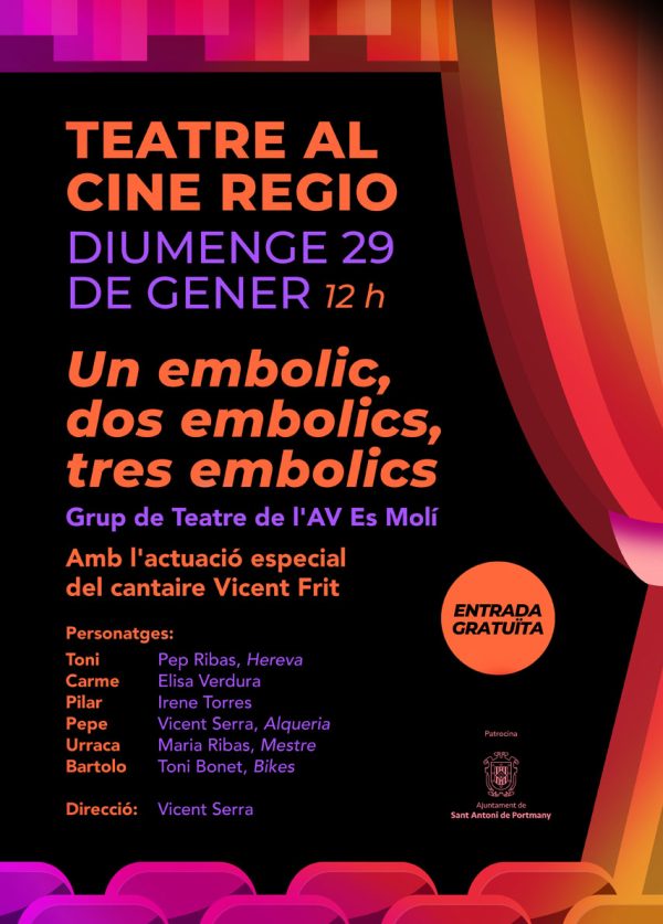 Teatro en el Cine Regio